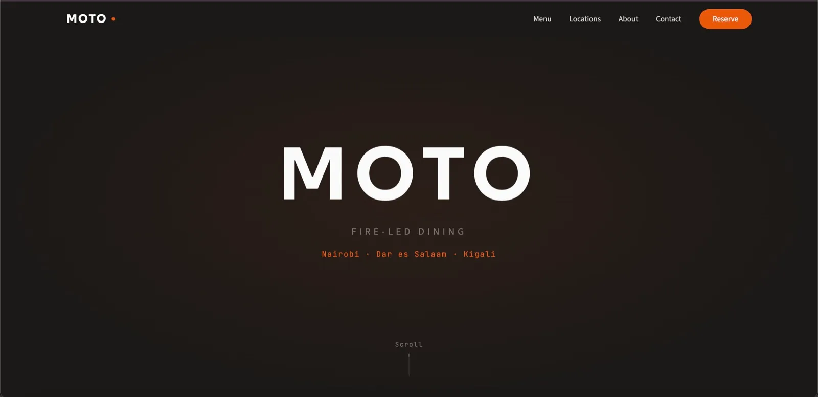 Moto screenshot