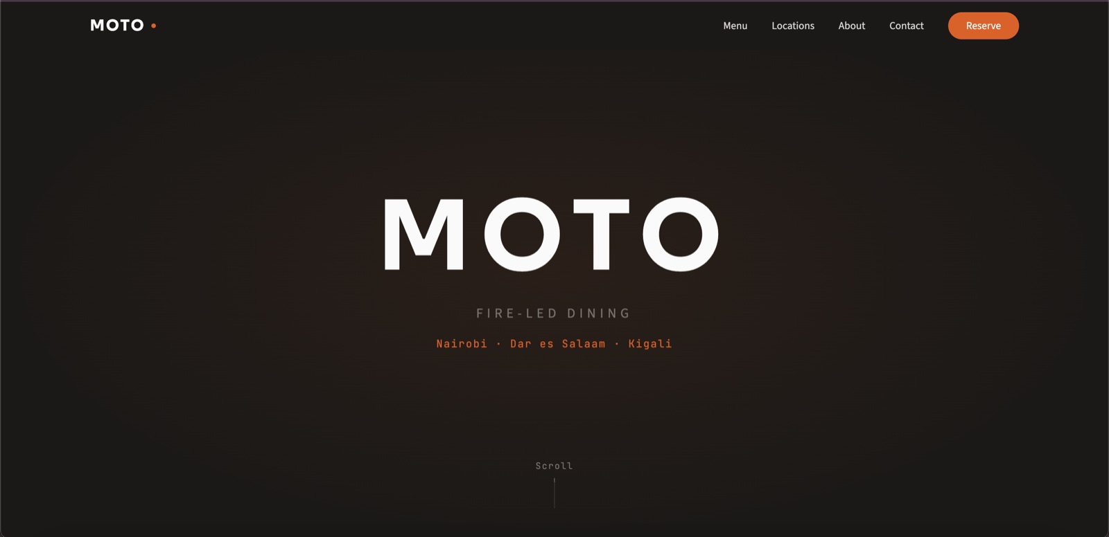 Moto screenshot